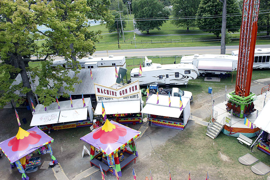 Carnival Rides Clarke County Fair Berryville, Va